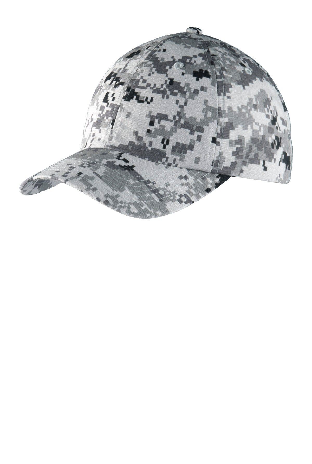 Custom Embroidery or DTF Print - Port Authority ® Digital Ripstop Camouflage Cap. C925