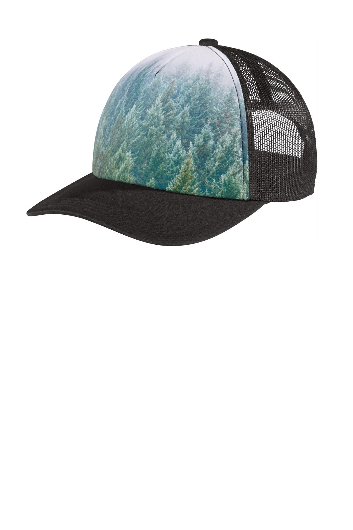 Custom Embroidery or DTF Print - Port Authority ® Photo Real Snapback Trucker Cap C950