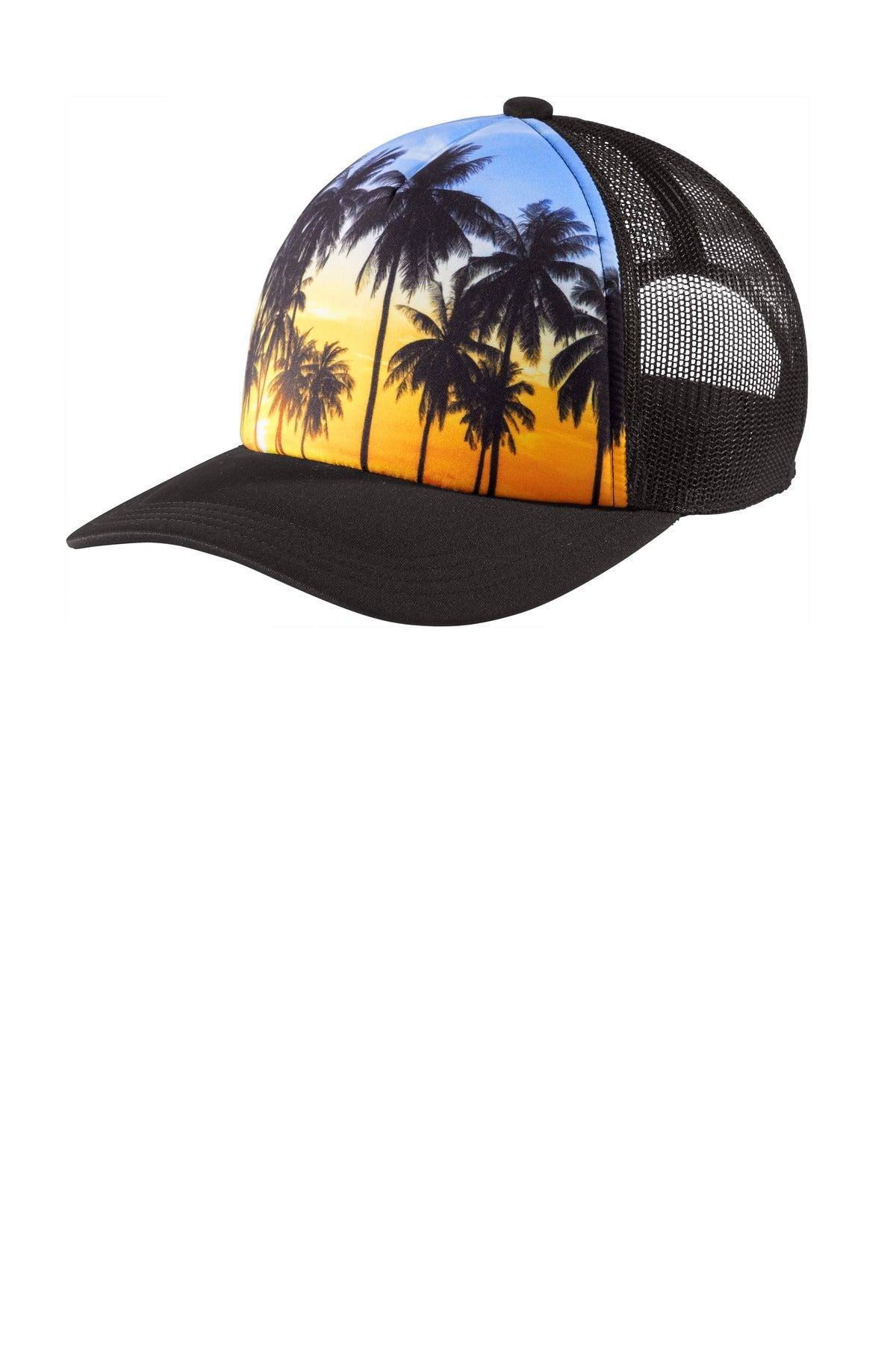 Custom Embroidery or DTF Print - Port Authority ® Photo Real Snapback Trucker Cap C950