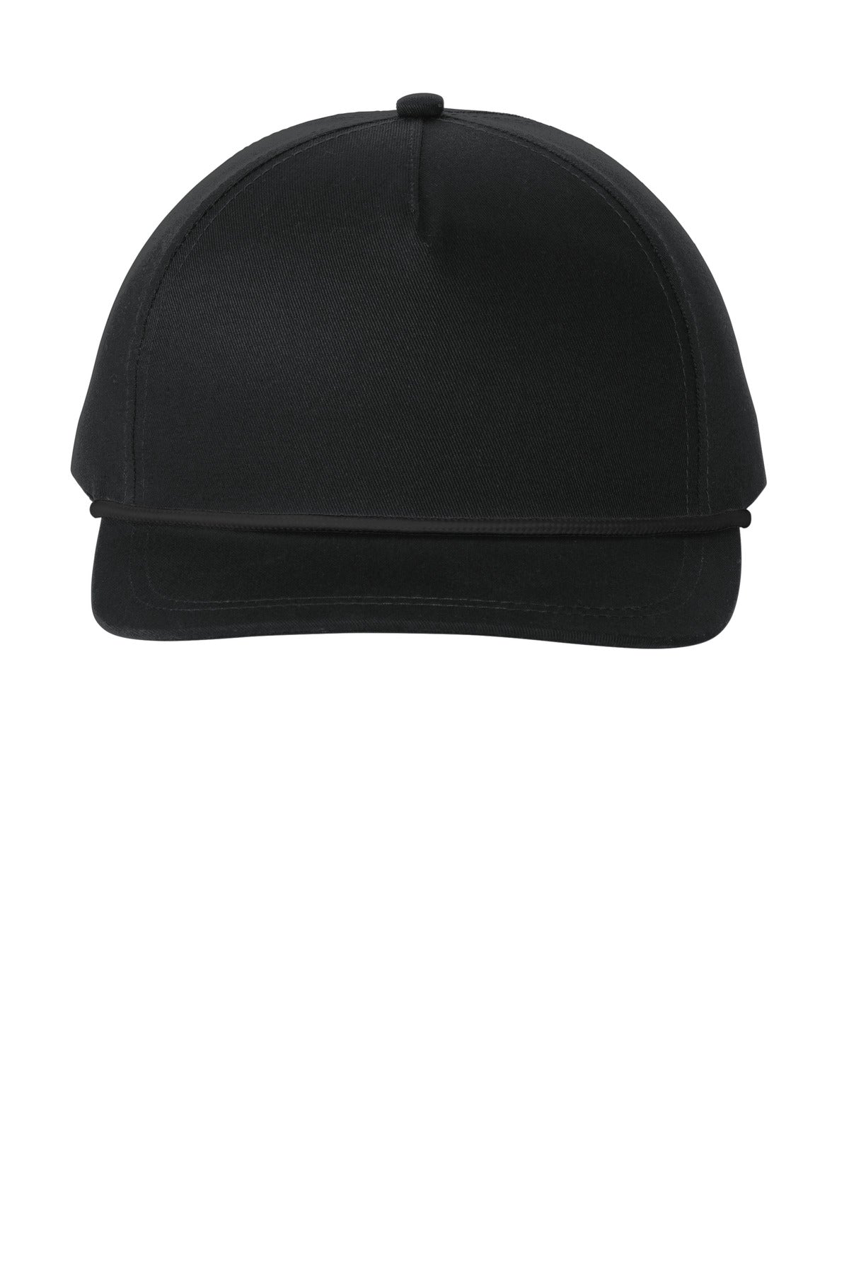 Custom Embroidery or DTF Print - Port Authority ® Snapback Five-Panel Rope Cap C962