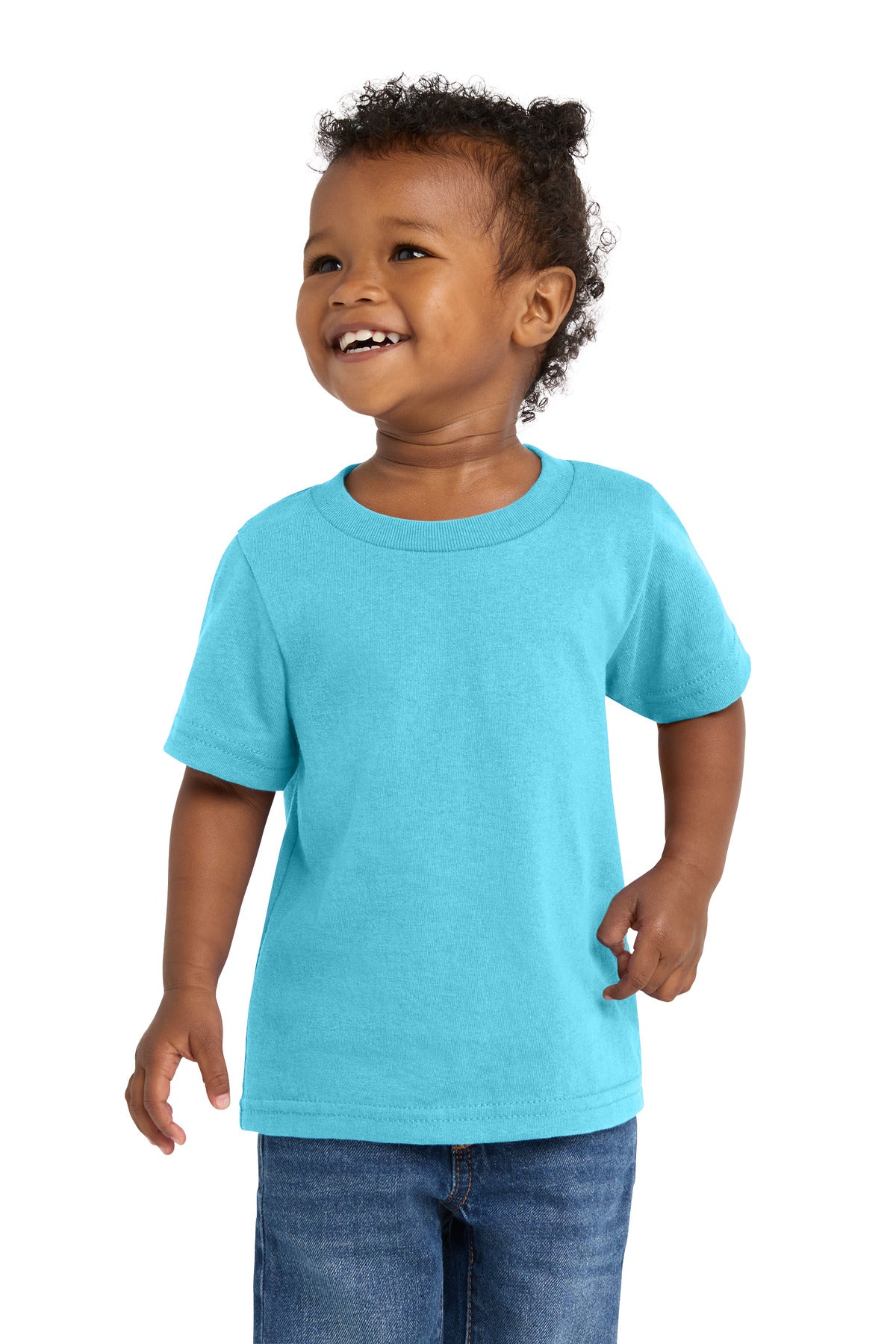 Custom Embroidery or DTF Print - Port & Co ® Infant Core Cotton Tee. CAR54I