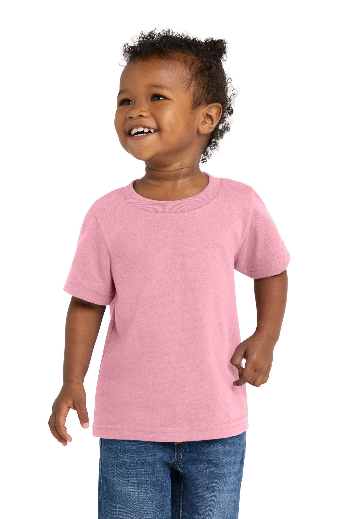 Custom Embroidery or DTF Print - Port & Co ® Infant Core Cotton Tee. CAR54I