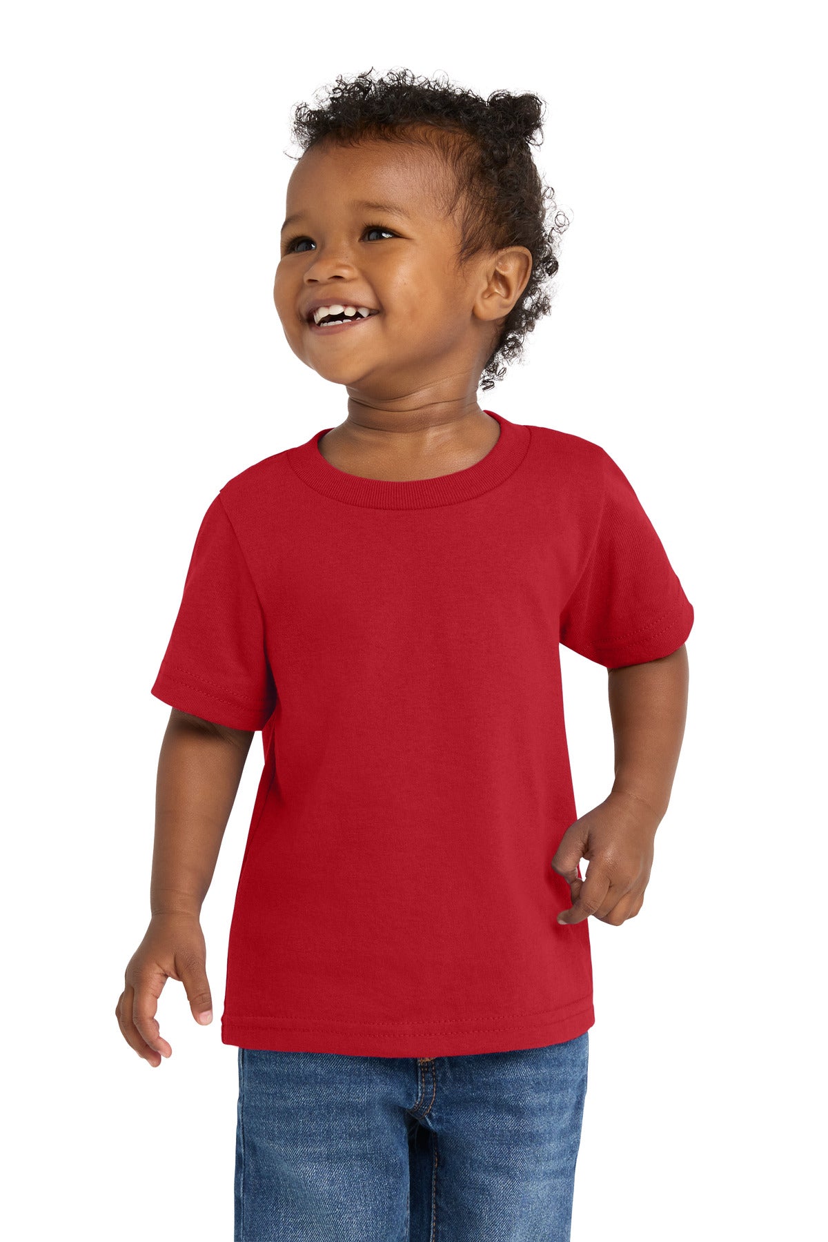 Custom Embroidery or DTF Print - Port & Co ® Infant Core Cotton Tee. CAR54I