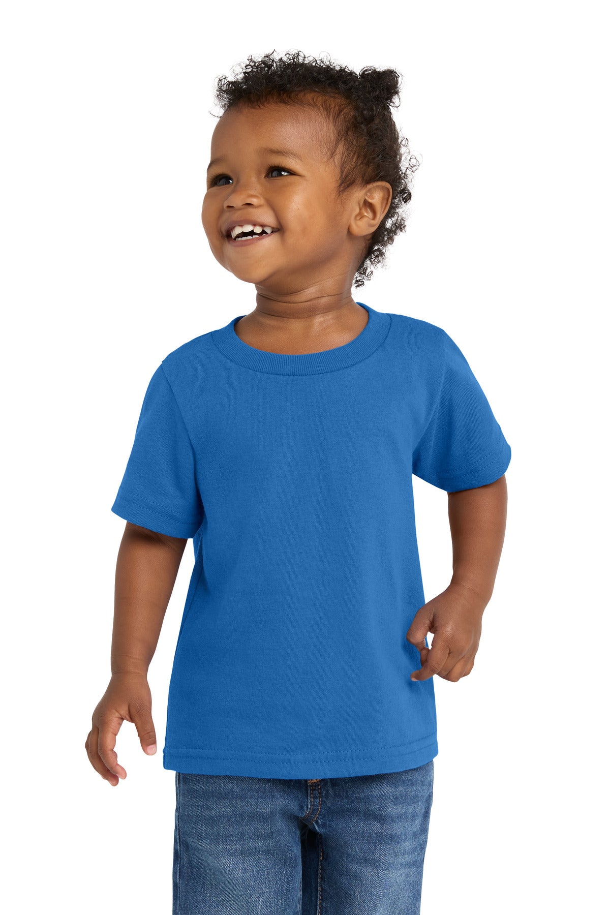 Custom Embroidery or DTF Print - Port & Co ® Infant Core Cotton Tee. CAR54I