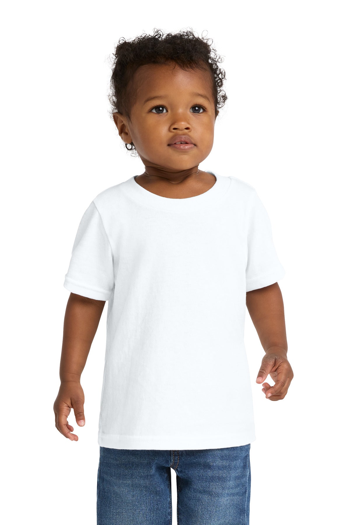 Custom Embroidery or DTF Print - Port & Co ® Infant Core Cotton Tee. CAR54I