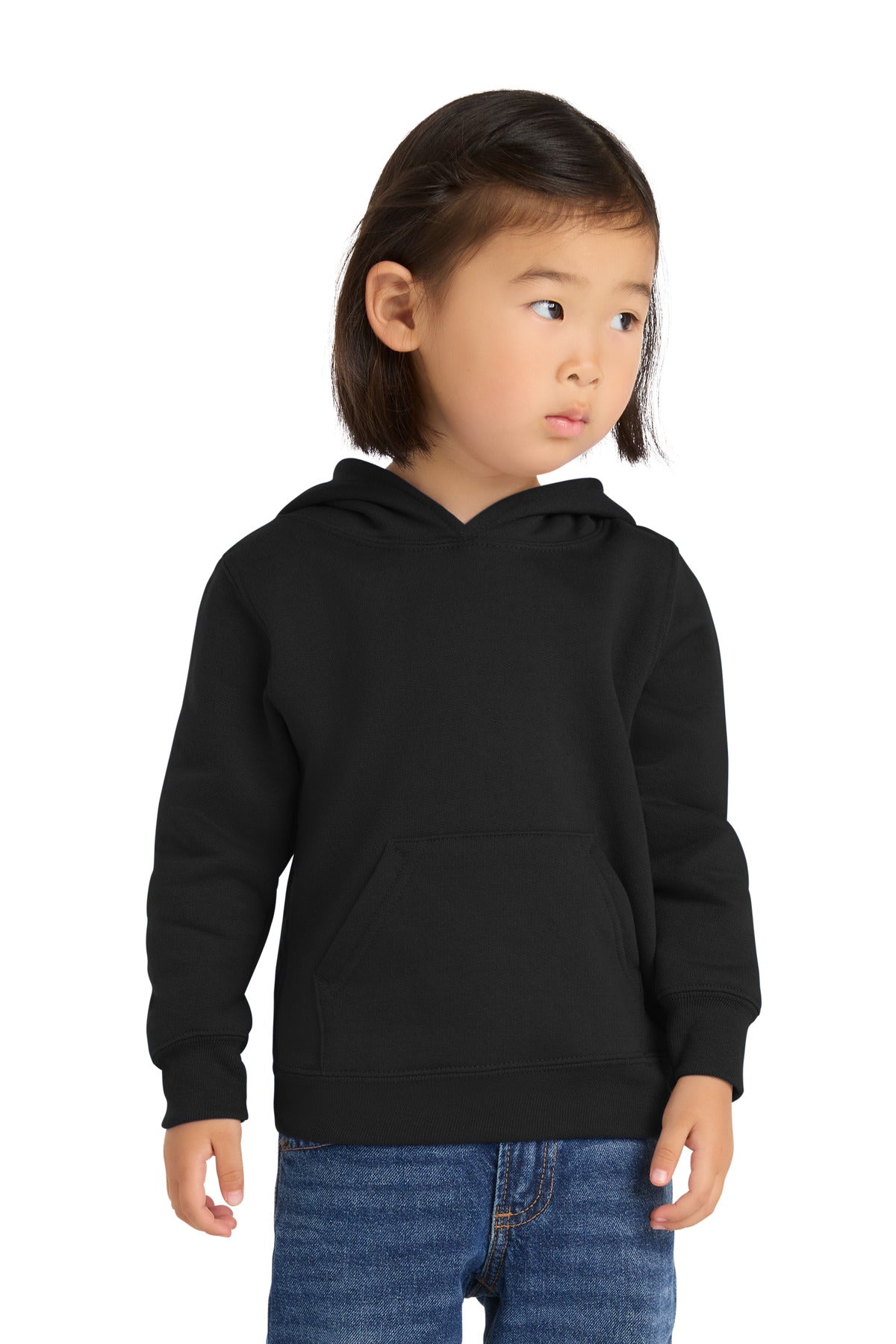 Custom Embroidery or DTF Print - Port & Co ® Toddler Core Fleece Pullover Hooded Sweatshirt. CAR78TH