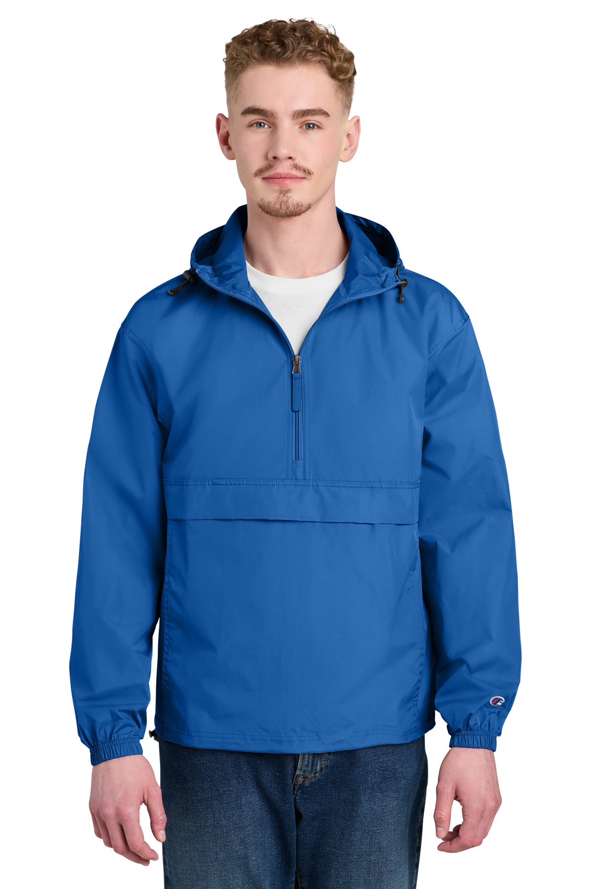 Custom Embroidery or DTF Print - Champion ® Packable Anorak Jacket CO200