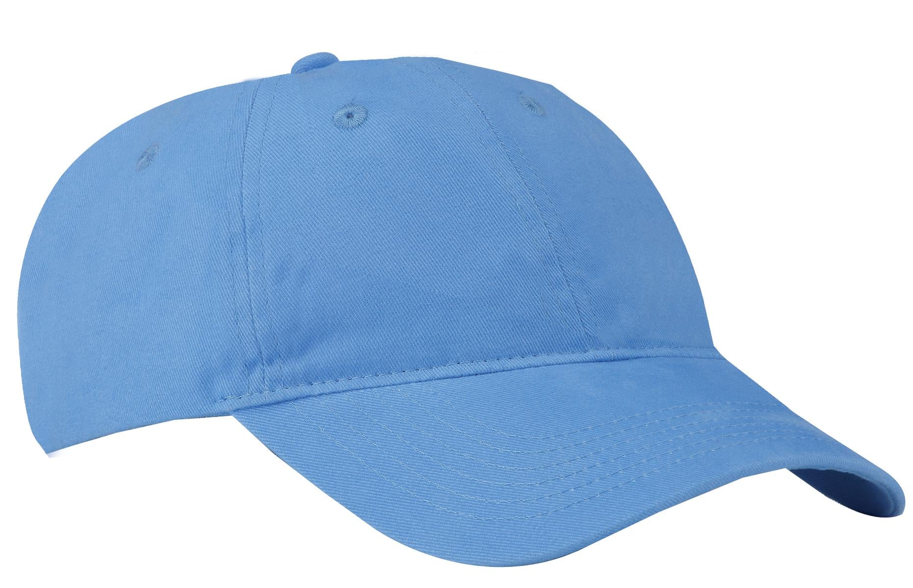 Custom Embroidery or DTF Print - Port Authority ® Brushed Twill Low Profile Cap. CP77