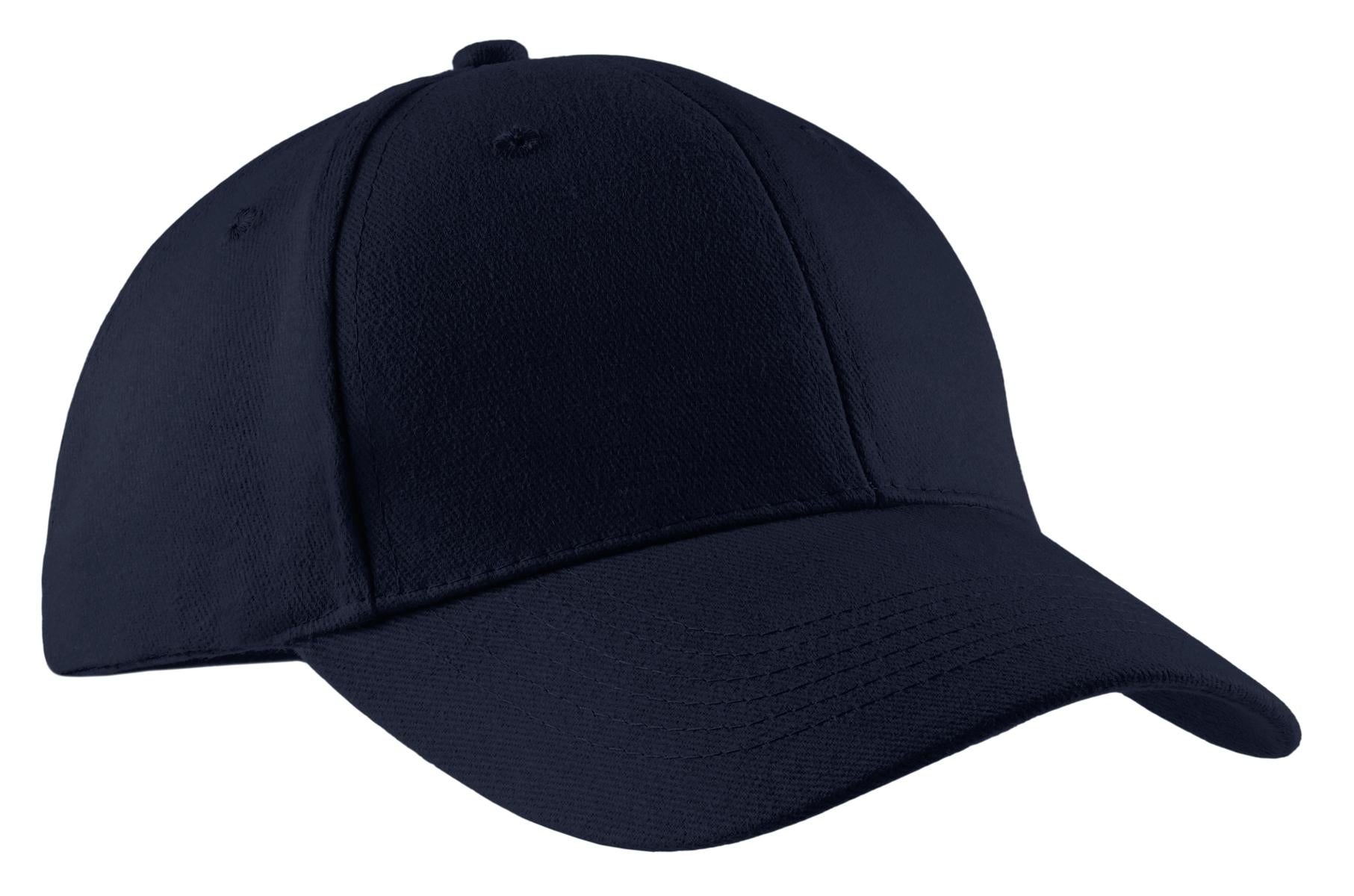 Custom Embroidery or DTF Print - Port Authority ® Brushed Twill Cap. CP82
