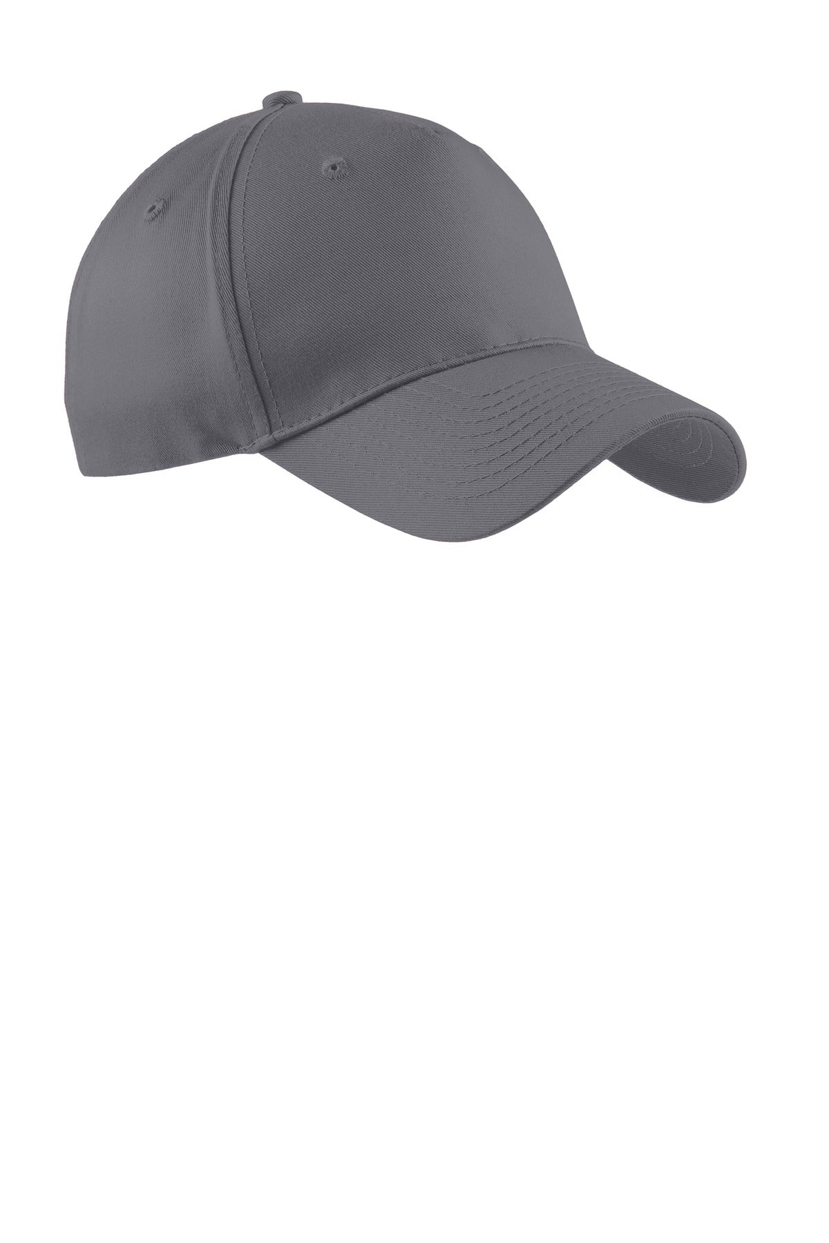 Custom Embroidered - Port & Co ™  Five-Panel Twill Cap.  CP86