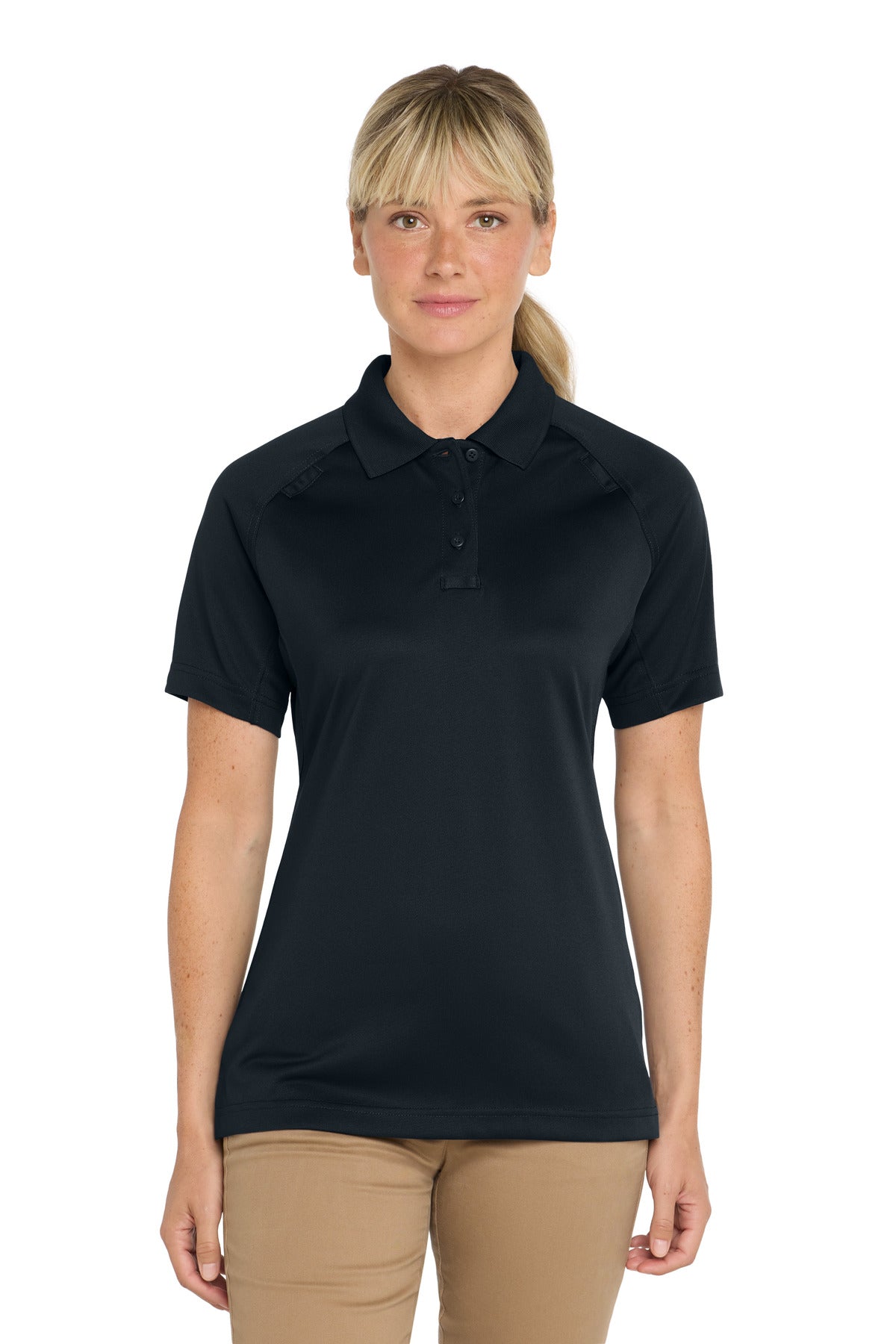 Custom Embroidery or DTF Print - CornerStone ® Women's Select Snag-Proof Tactical Polo. CS411