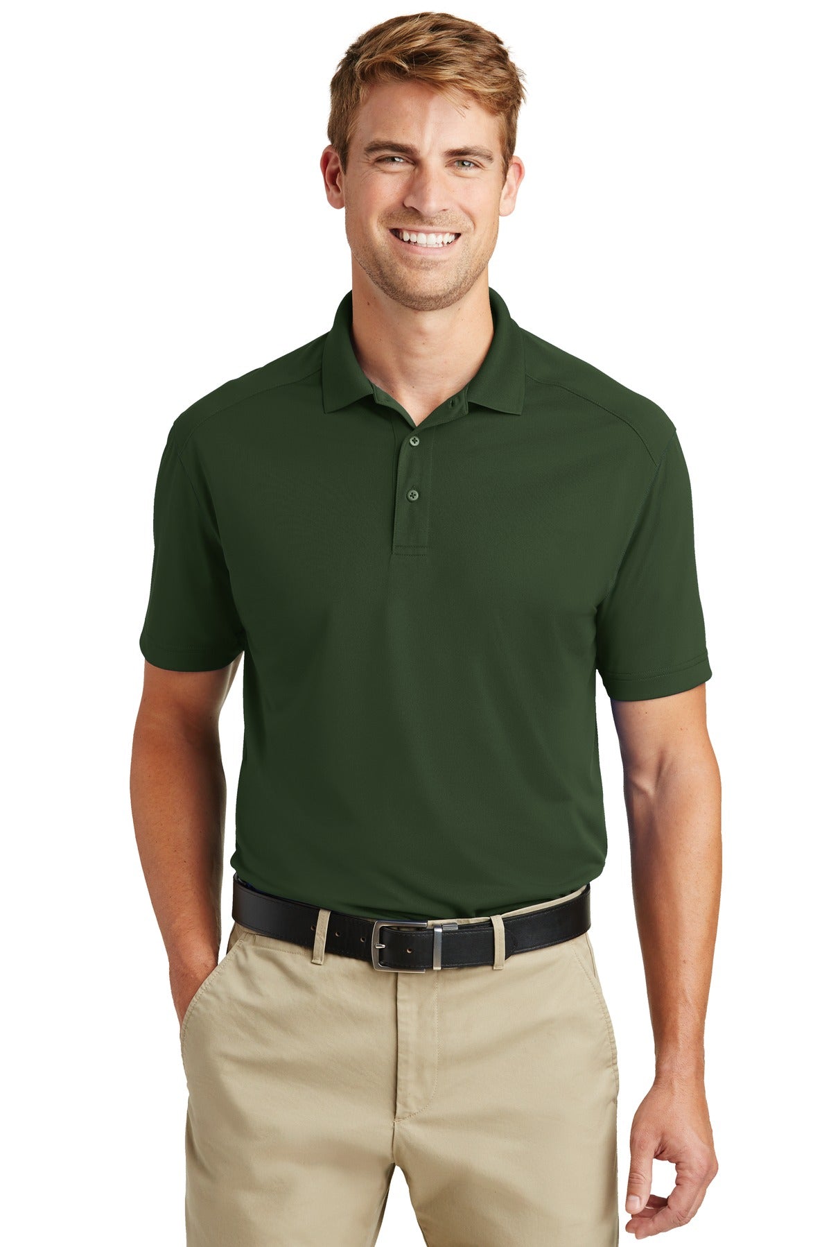 Custom Embroidery or DTF Print - CornerStone ® Select Lightweight Snag-Proof Polo. CS418