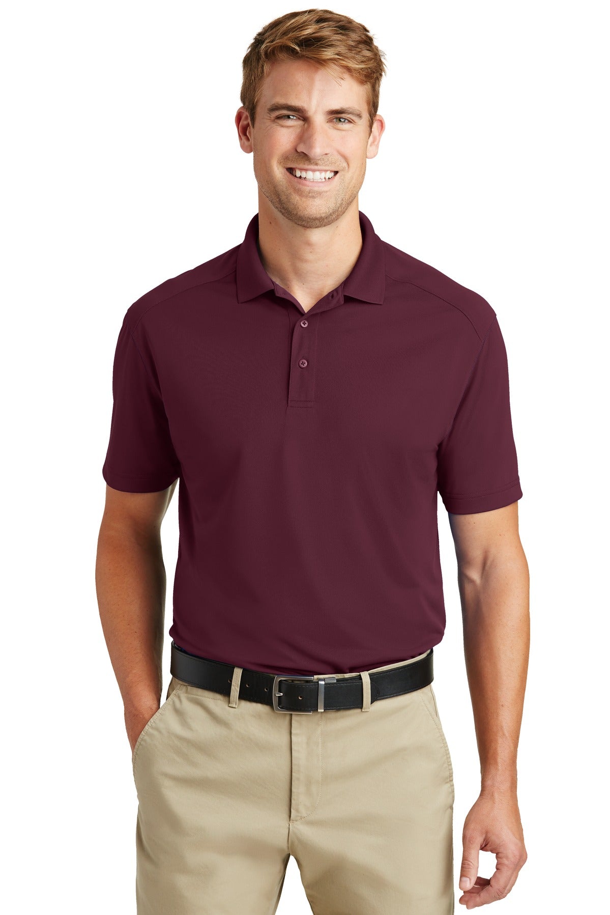 Custom Embroidery or DTF Print - CornerStone ® Select Lightweight Snag-Proof Polo. CS418