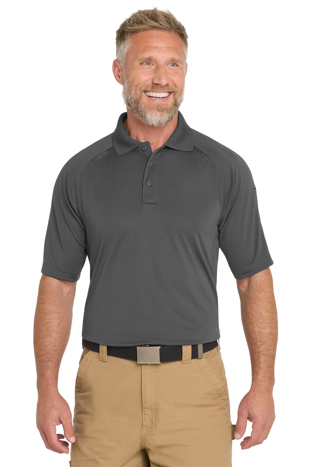 Custom Embroidery or DTF Print - CornerStone 4; Select Lightweight Snag-Proof Tactical Polo. CS420