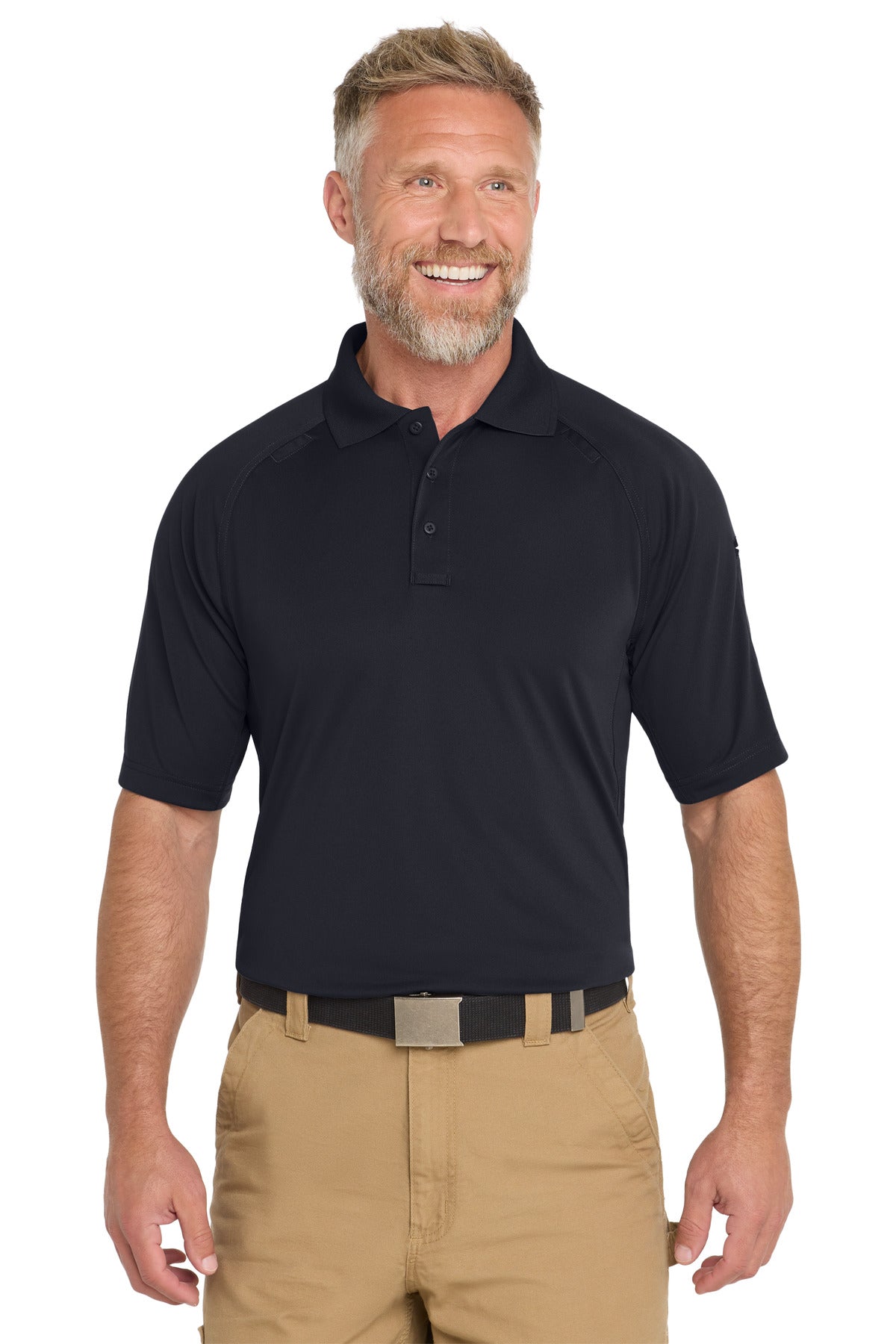 Custom Embroidery or DTF Print - CornerStone 4; Select Lightweight Snag-Proof Tactical Polo. CS420