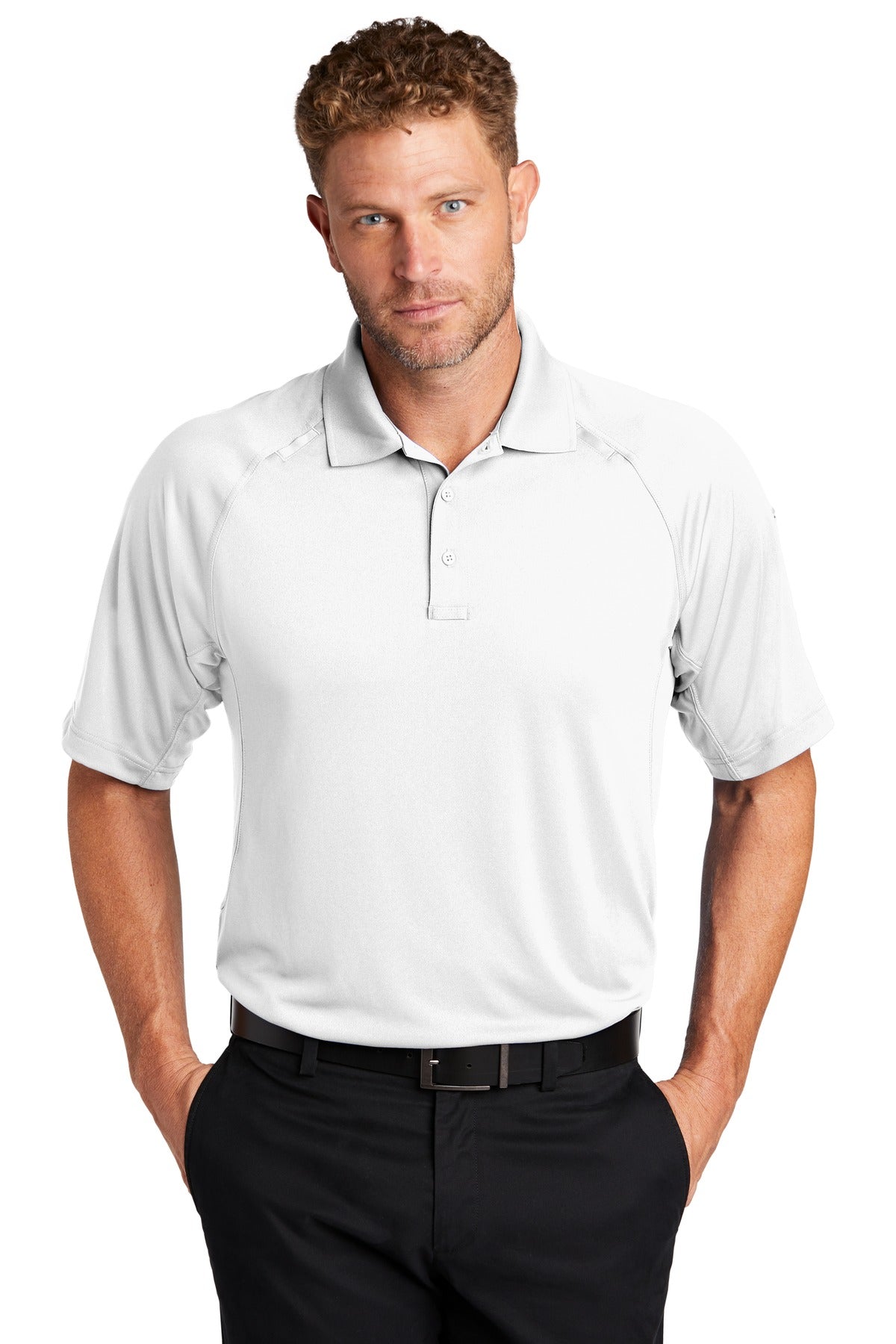 Custom Embroidery or DTF Print - CornerStone 4; Select Lightweight Snag-Proof Tactical Polo. CS420