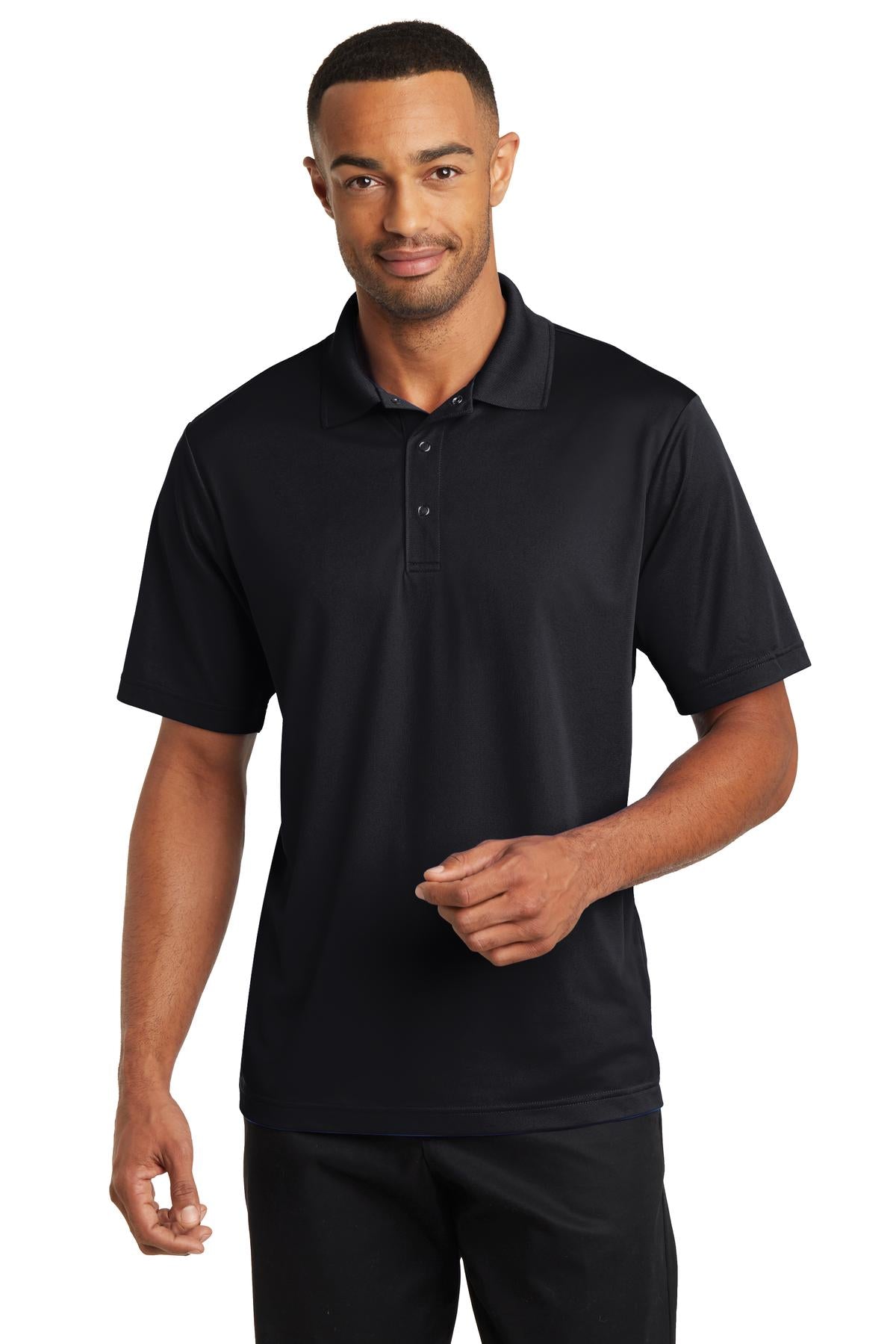 Custom Embroidery or DTF Print - CornerStone ® Micropique Gripper Polo. CS421