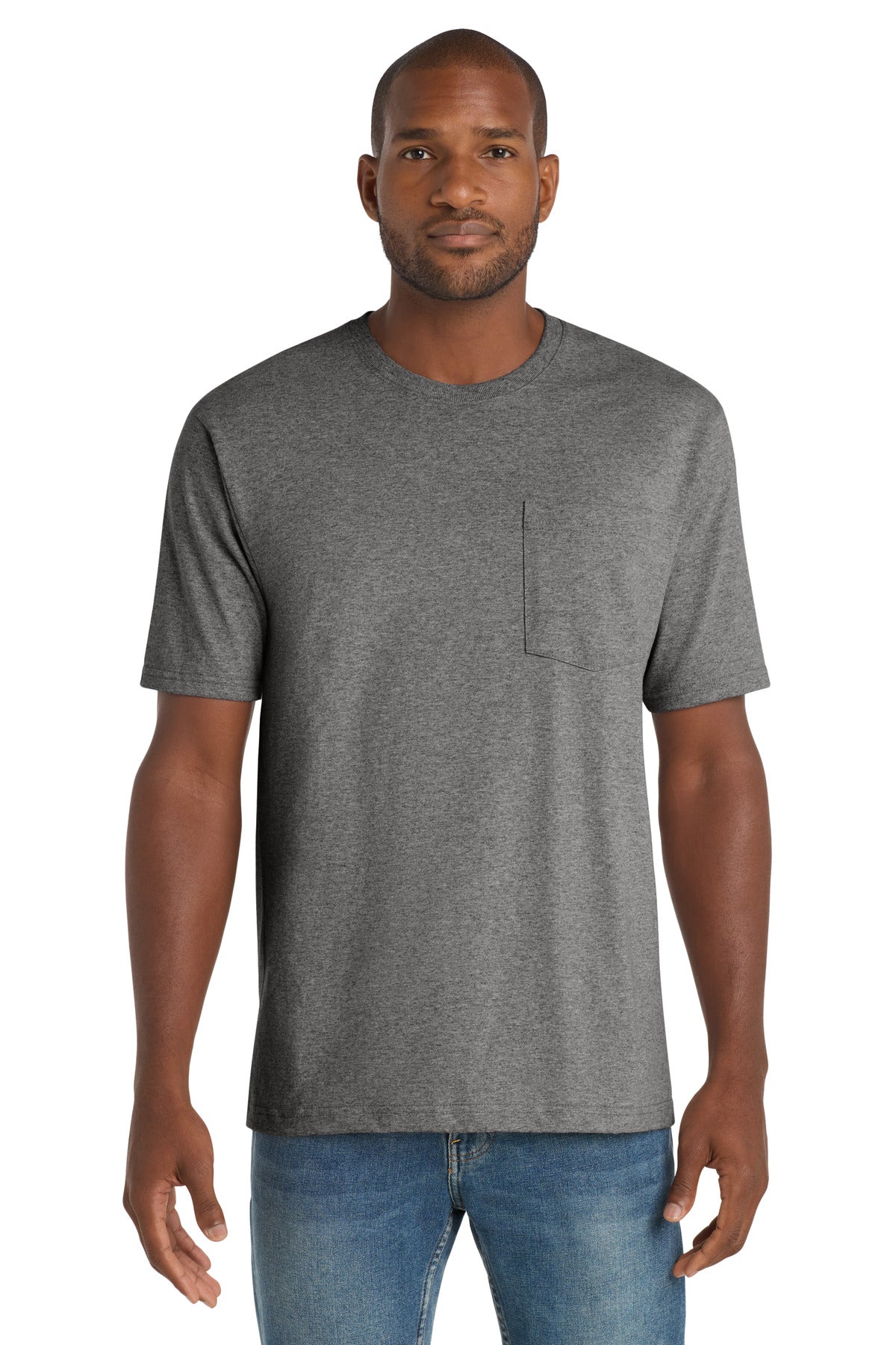 Custom Embroidery or DTF Print - CornerStone ® Workwear Pocket Tee CS430