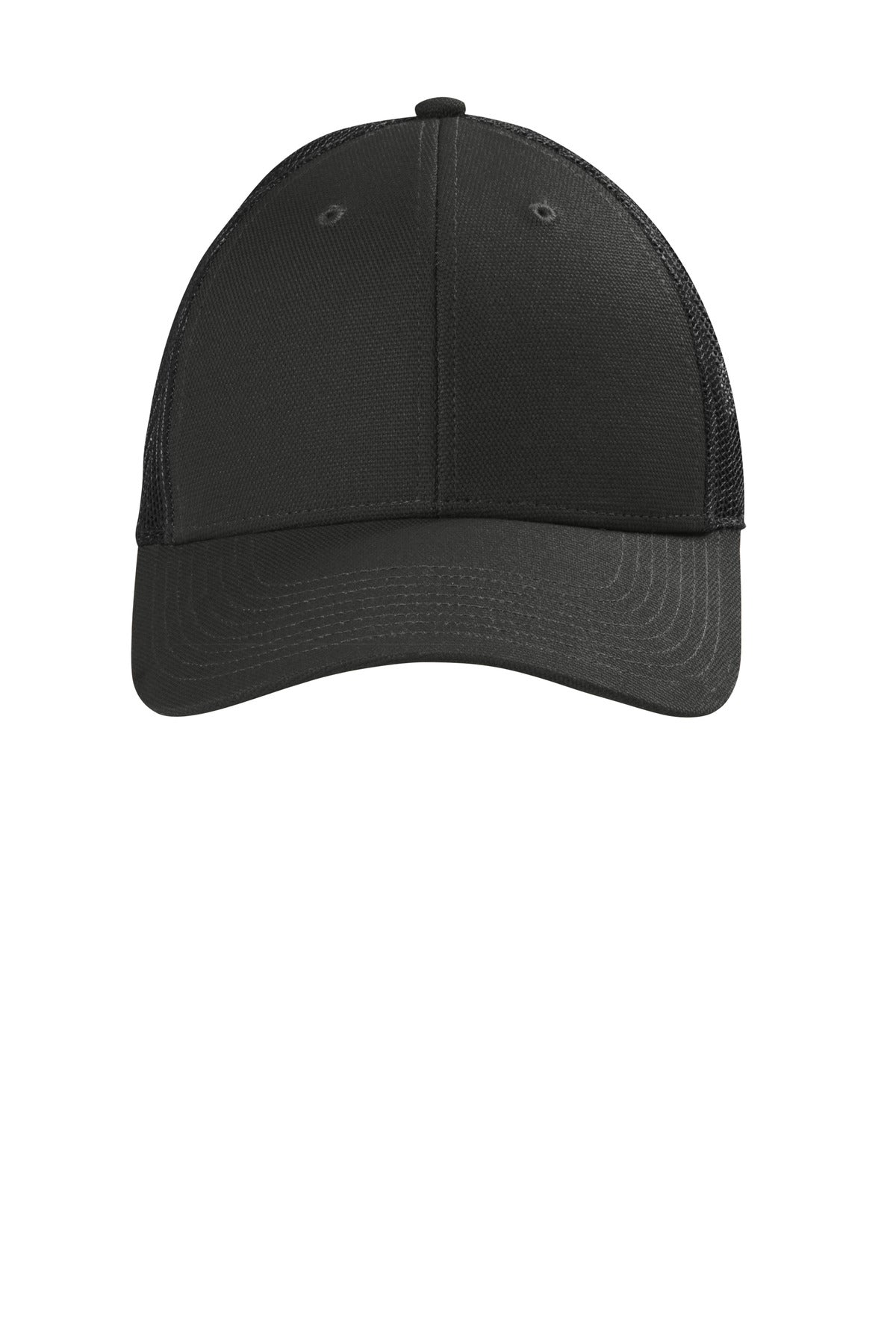 Custom Embroidery or DTF Print - CornerStone ® Canvas Mesh Back Cap. CS811