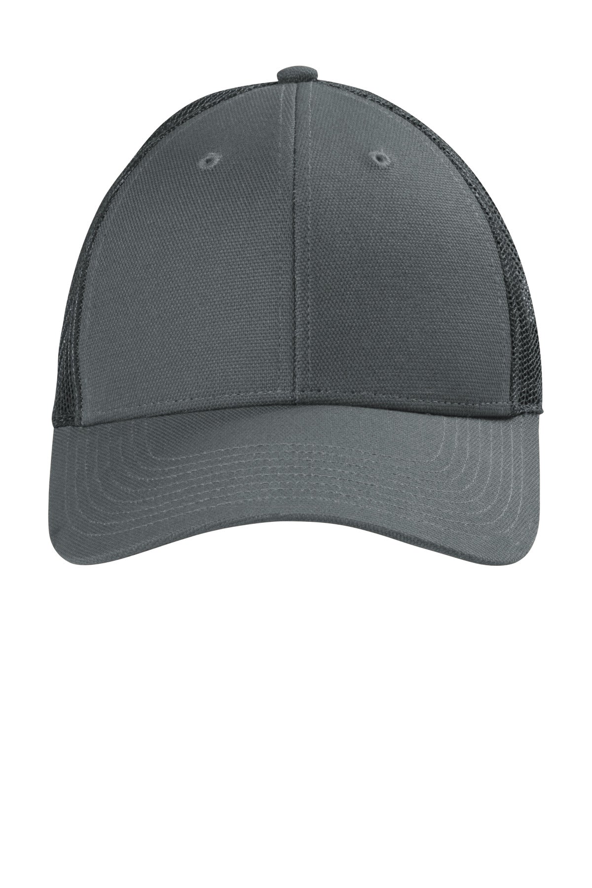 Custom Embroidery or DTF Print - CornerStone ® Canvas Mesh Back Cap. CS811
