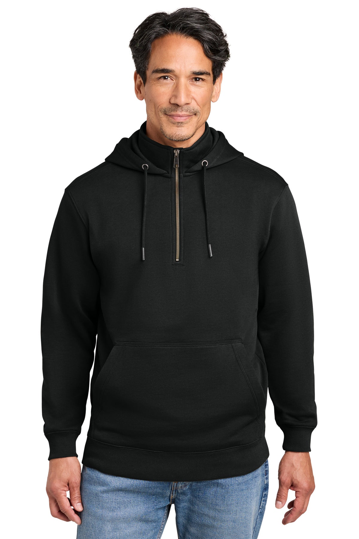 Custom Embroidery or DTF Print - CornerStone ® Tough Fleece 1/4-Zip Hoodie CSF633