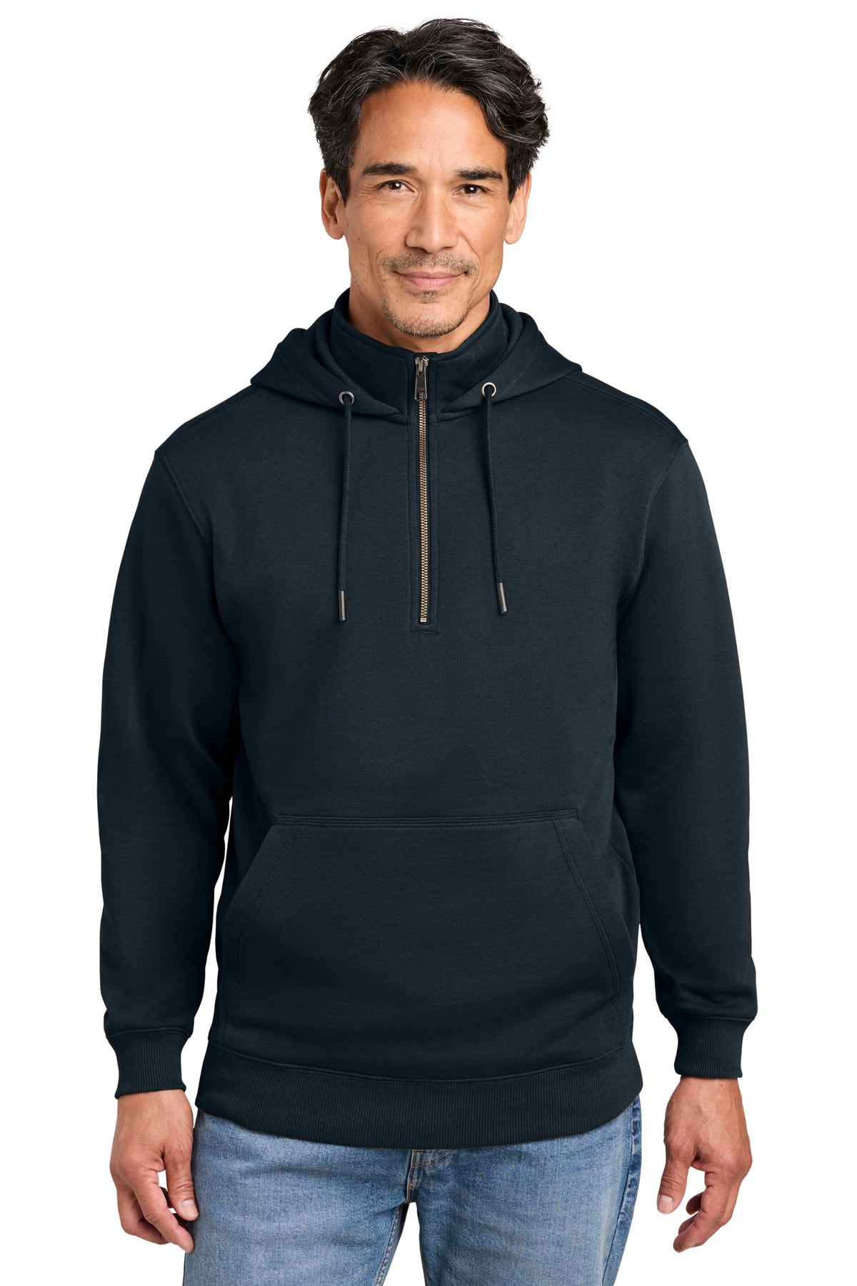 Custom Embroidery or DTF Print - CornerStone ® Tough Fleece 1/4-Zip Hoodie CSF633