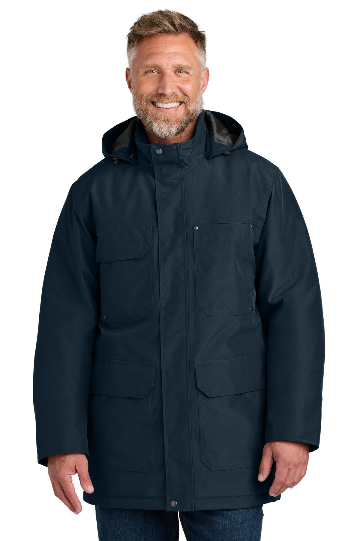 Custom Embroidery or DTF Print - CornerStone ® Elements Insulated Parka CSJ10