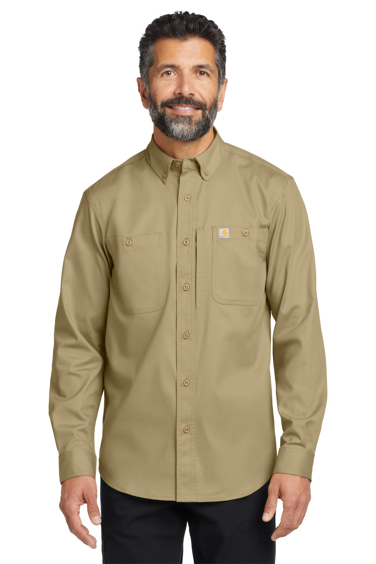 Custom Embroidered - Carhartt© Rugged Professional© Series Long Sleeve Shirt CT102538