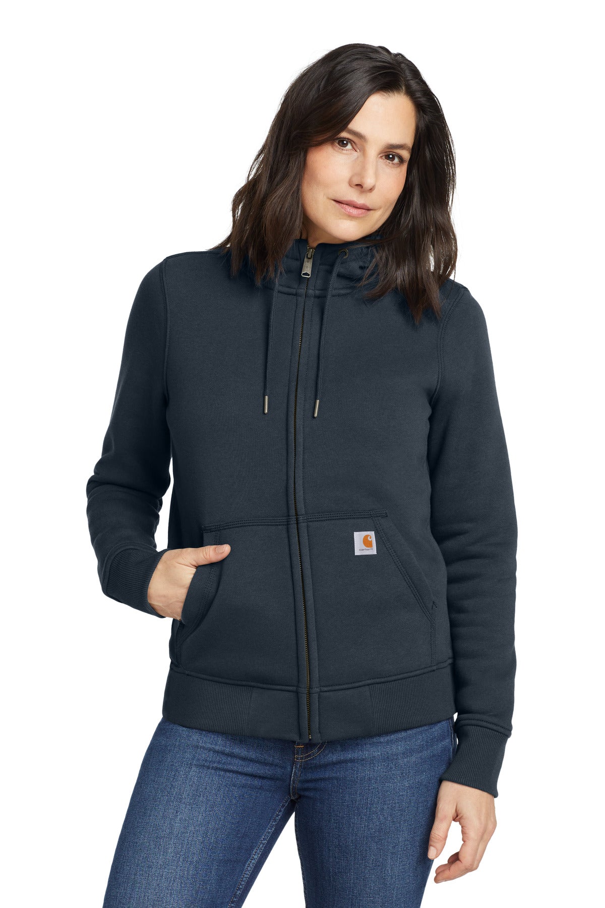 Custom Embroidered - Carhartt ® Women's Clarksburg Full-Zip Hoodie CT102788