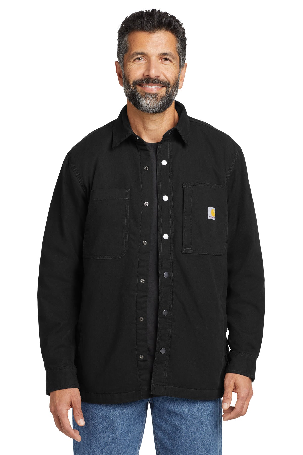 Custom Embroidered - Carhartt© Rugged Flex© Fleece-Lined Shirt Jac CT105532