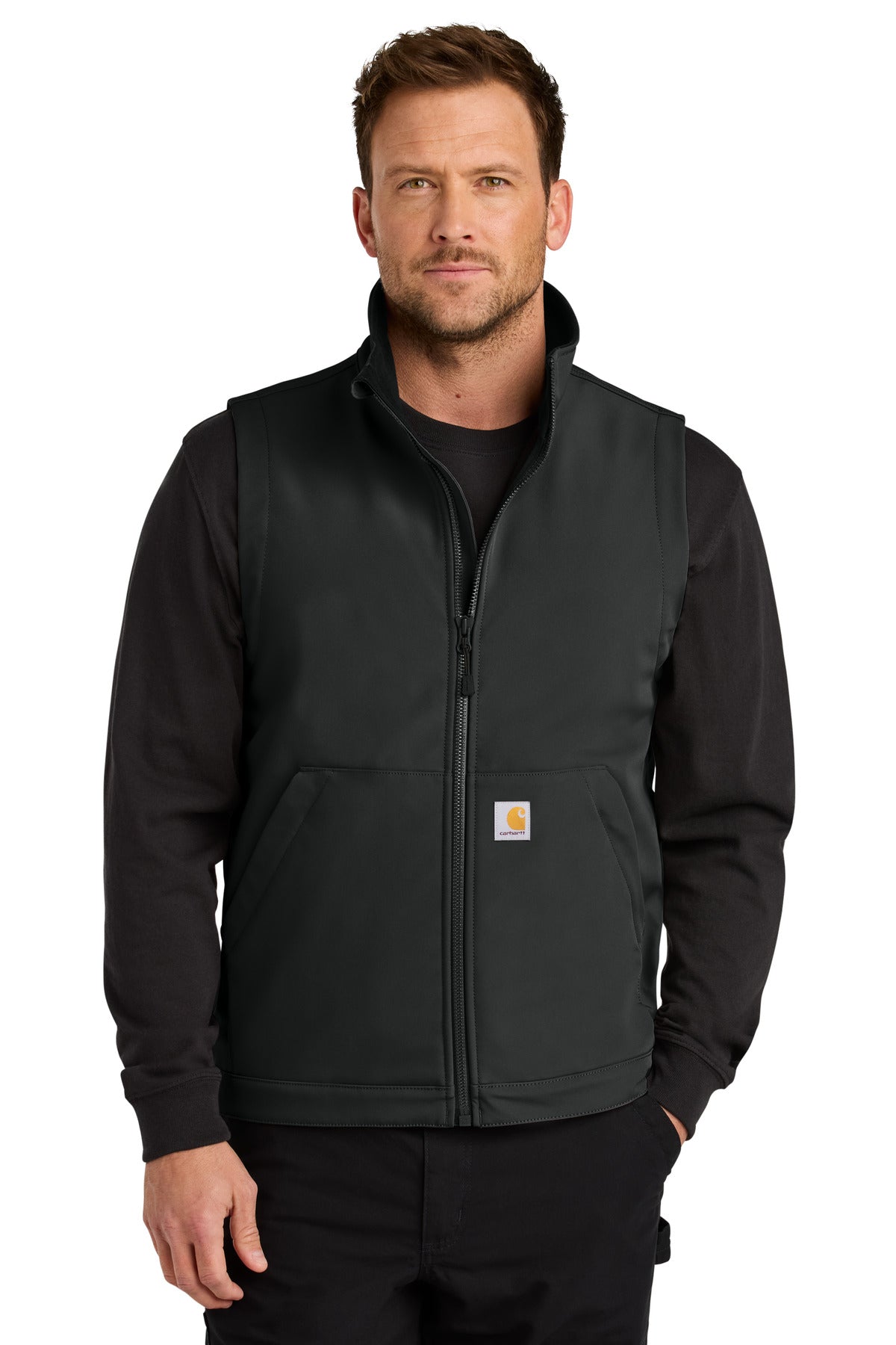 Custom Embroidered - Carhartt ® Rain Defender ® Soft Shell Vest CT106439