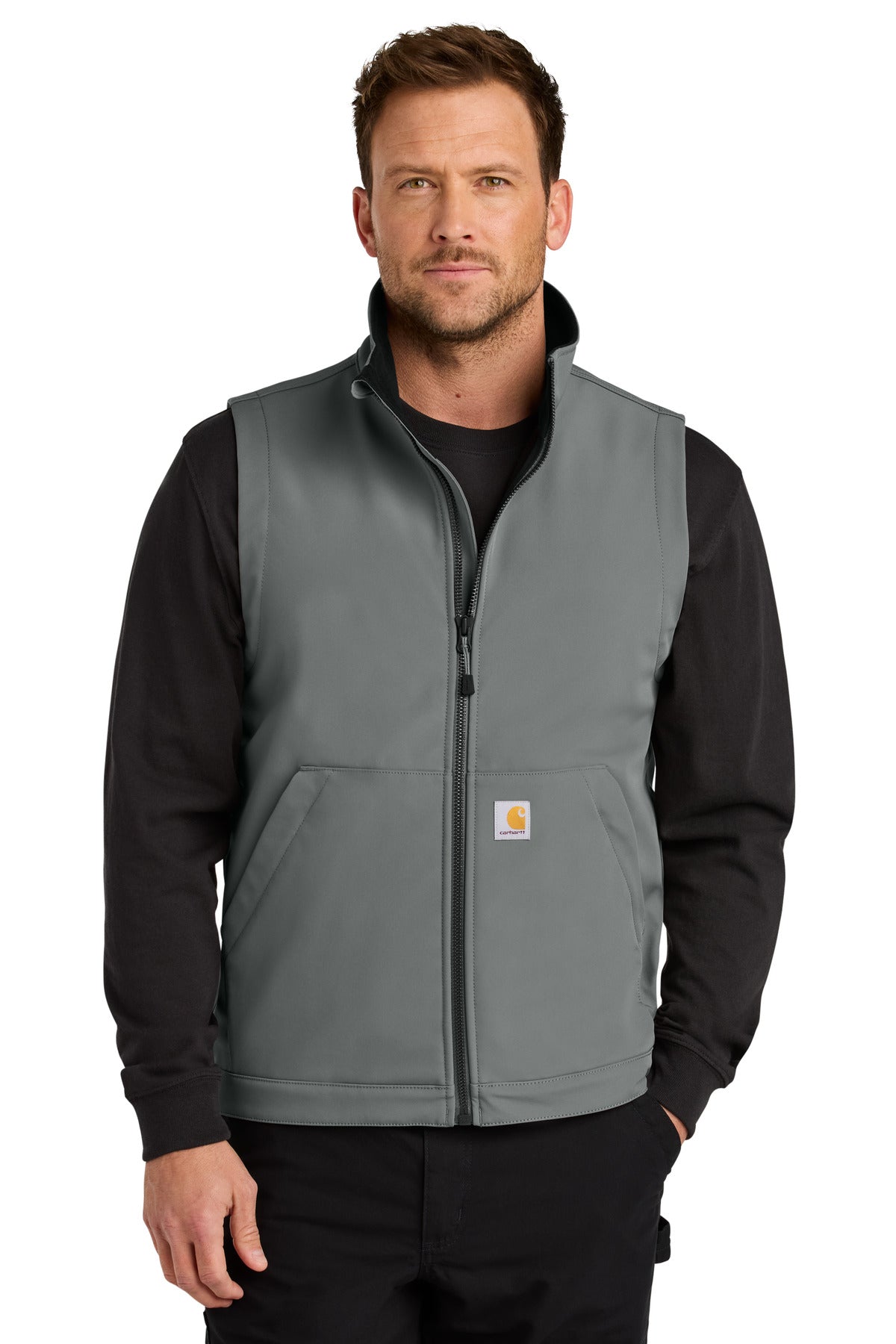 Custom Embroidered - Carhartt ® Rain Defender ® Soft Shell Vest CT106439