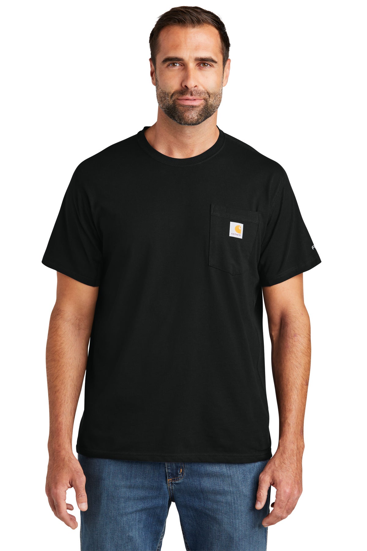 Custom Embroidered - Carhartt Force© Short Sleeve Pocket T-Shirt CT106652
