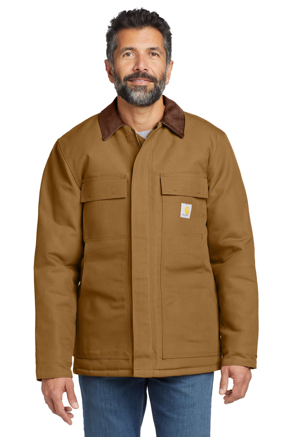 Custom Embroidered - Carhartt © Duck Traditional Coat. CT106674