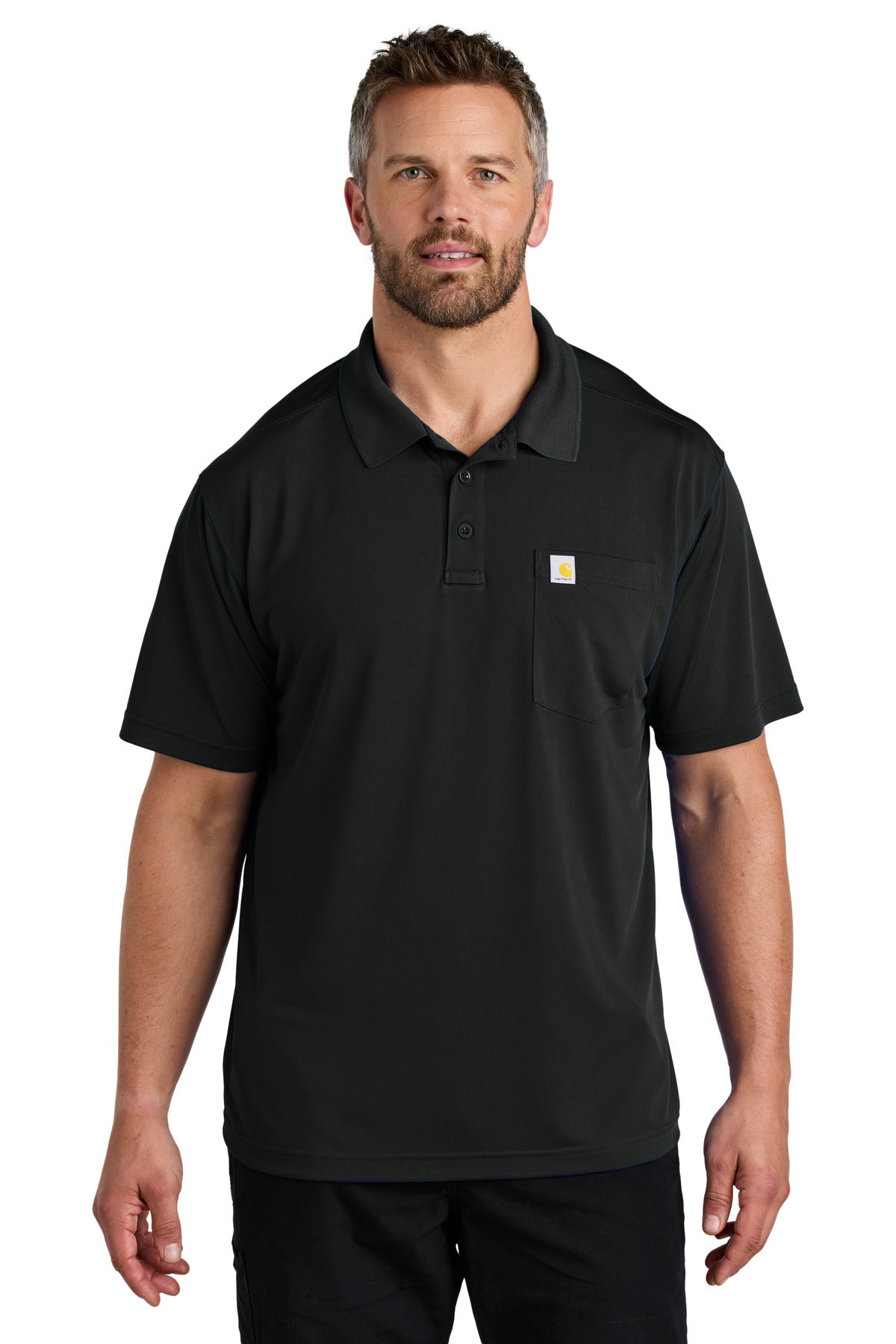 Custom Embroidered - Carhartt Force© Snag-Resistant Pocket Polo CT106880