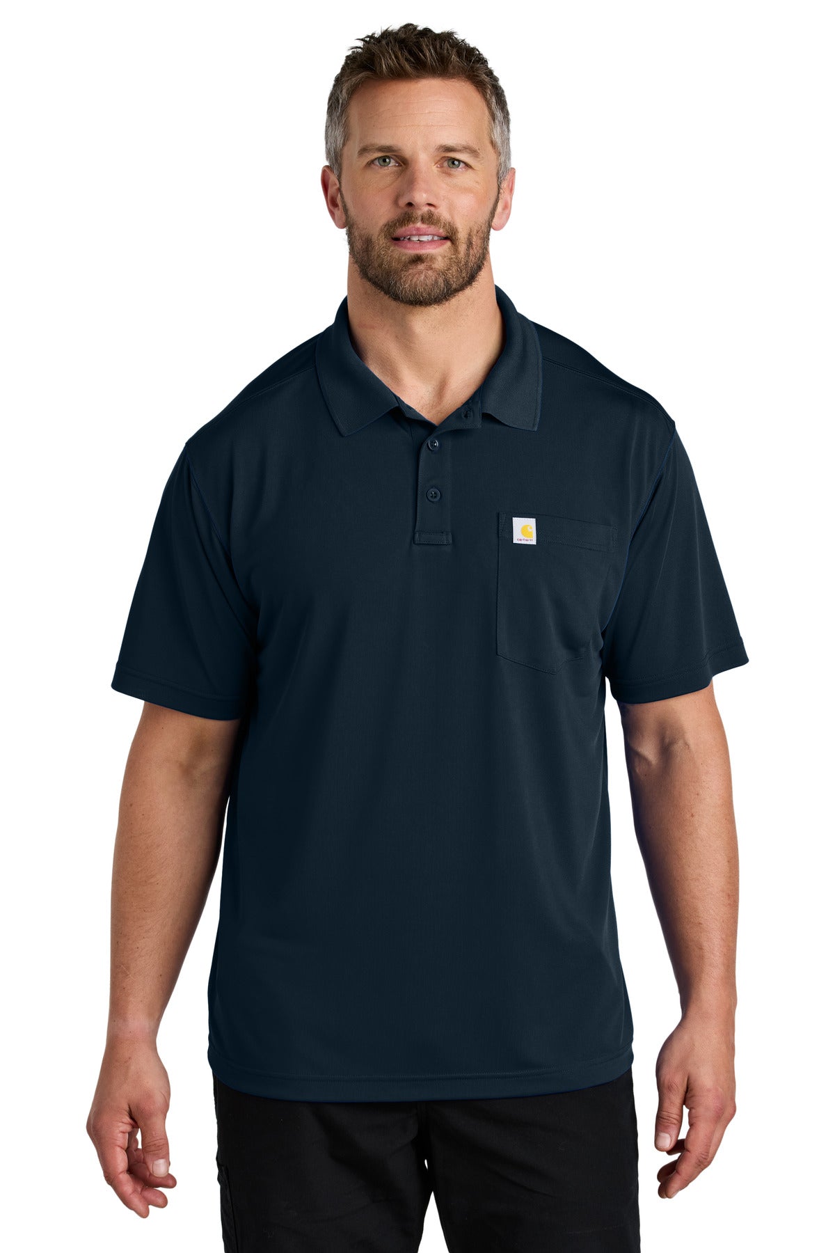 Custom Embroidered - Carhartt Force ® Snag-Resistant Pocket Polo CT106880