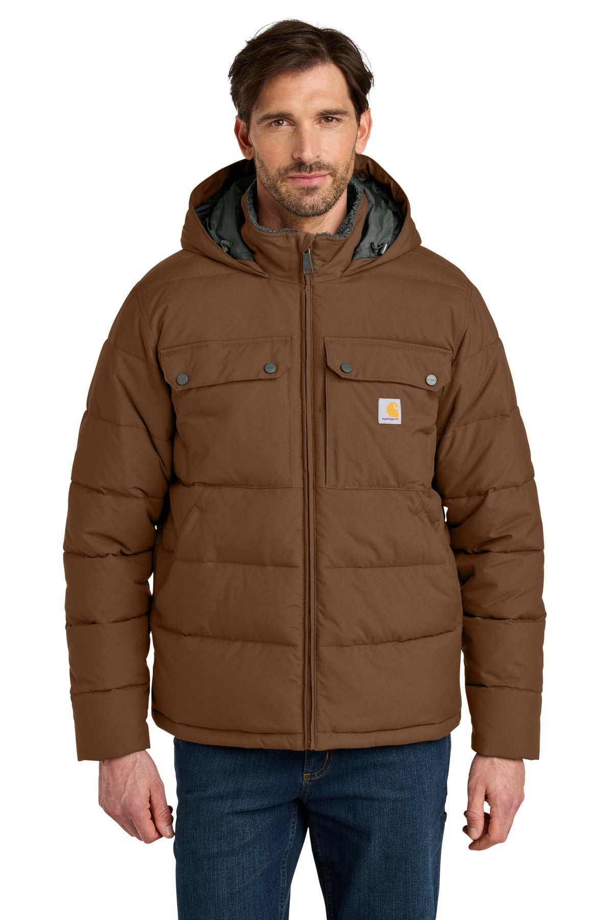 Custom Embroidered - Carhartt ® Montana Insulated Hooded Jacket CT107082