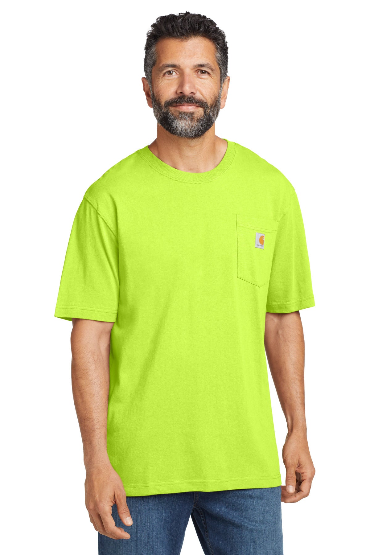 Custom Embroidered or DTF Printed - Carhartt ® Workwear Pocket Short Sleeve T-Shirt. CTK87