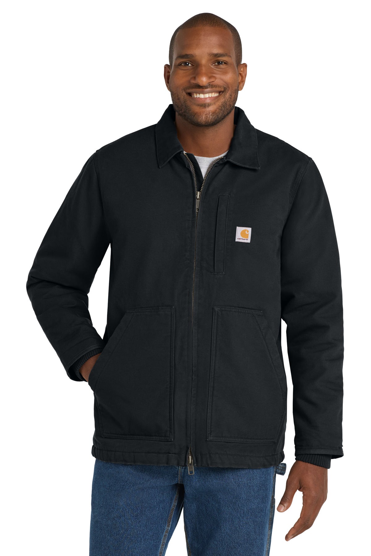 Custom Embroidered - Carhartt© Tall Sherpa-Lined Coat CTT104293