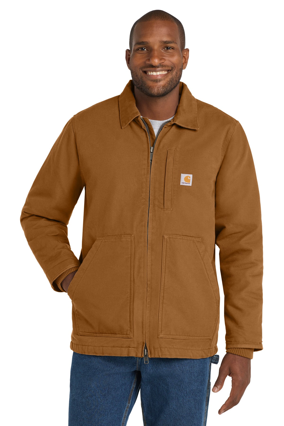 Custom Embroidered - Carhartt© Tall Sherpa-Lined Coat CTT104293