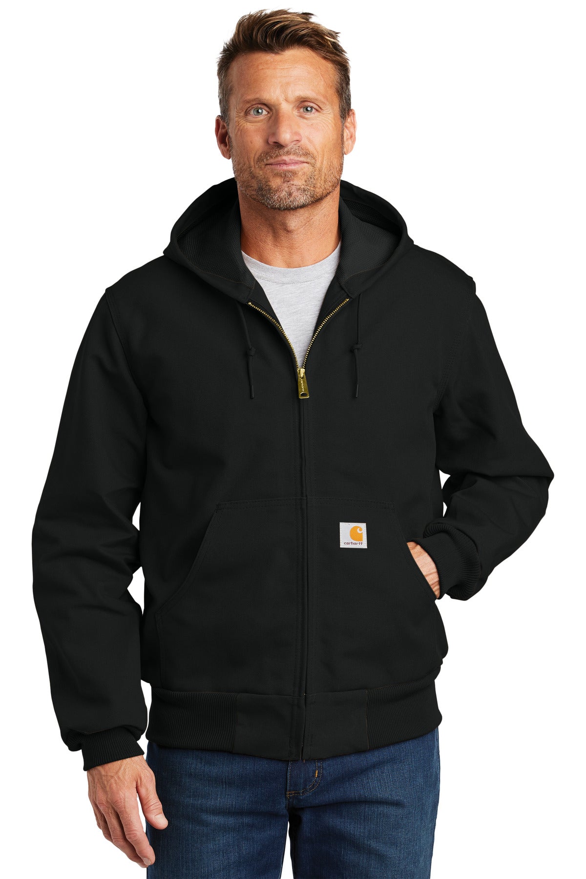 Custom Embroidered - Carhartt ® Tall Thermal-Lined Duck Active Jac. CTT106678