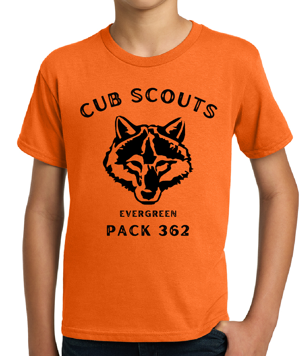 Cub Scout 362 - 5000B Gildan® Youth Heavy Cotton™ 100% Cotton T-Shirt