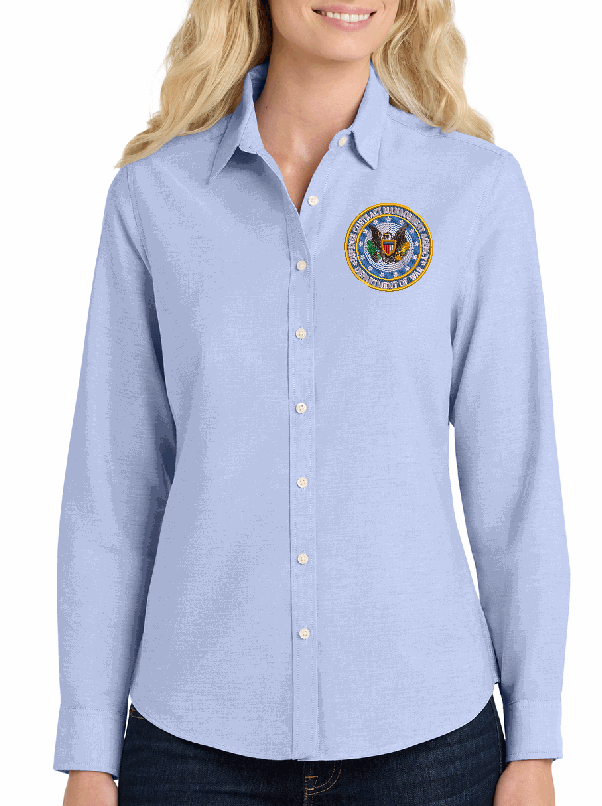 DCMA - Port Authority® Women's SuperPro™ Oxford Shirt. L658