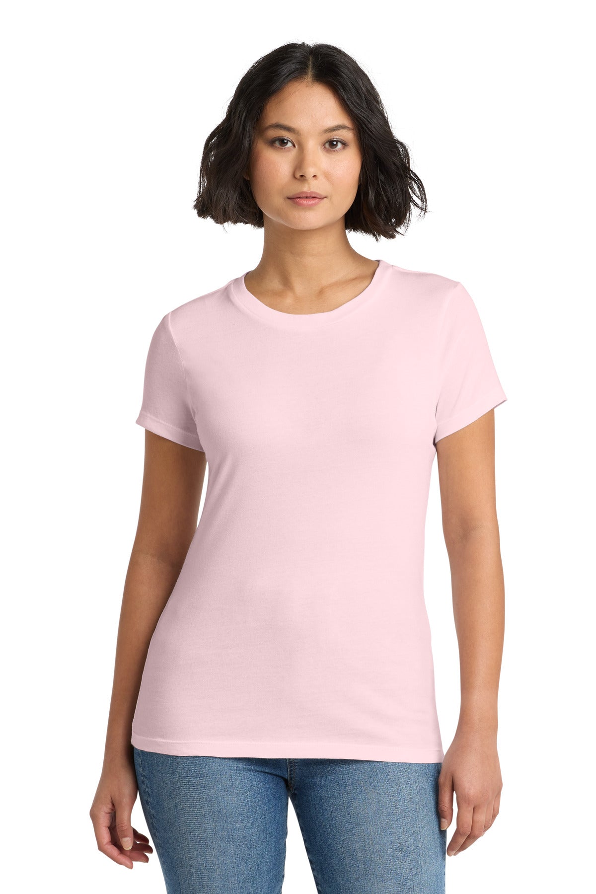 Custom Embroidery or DTF Print - District ® Women's Perfect Weight ® Tee. DM104L