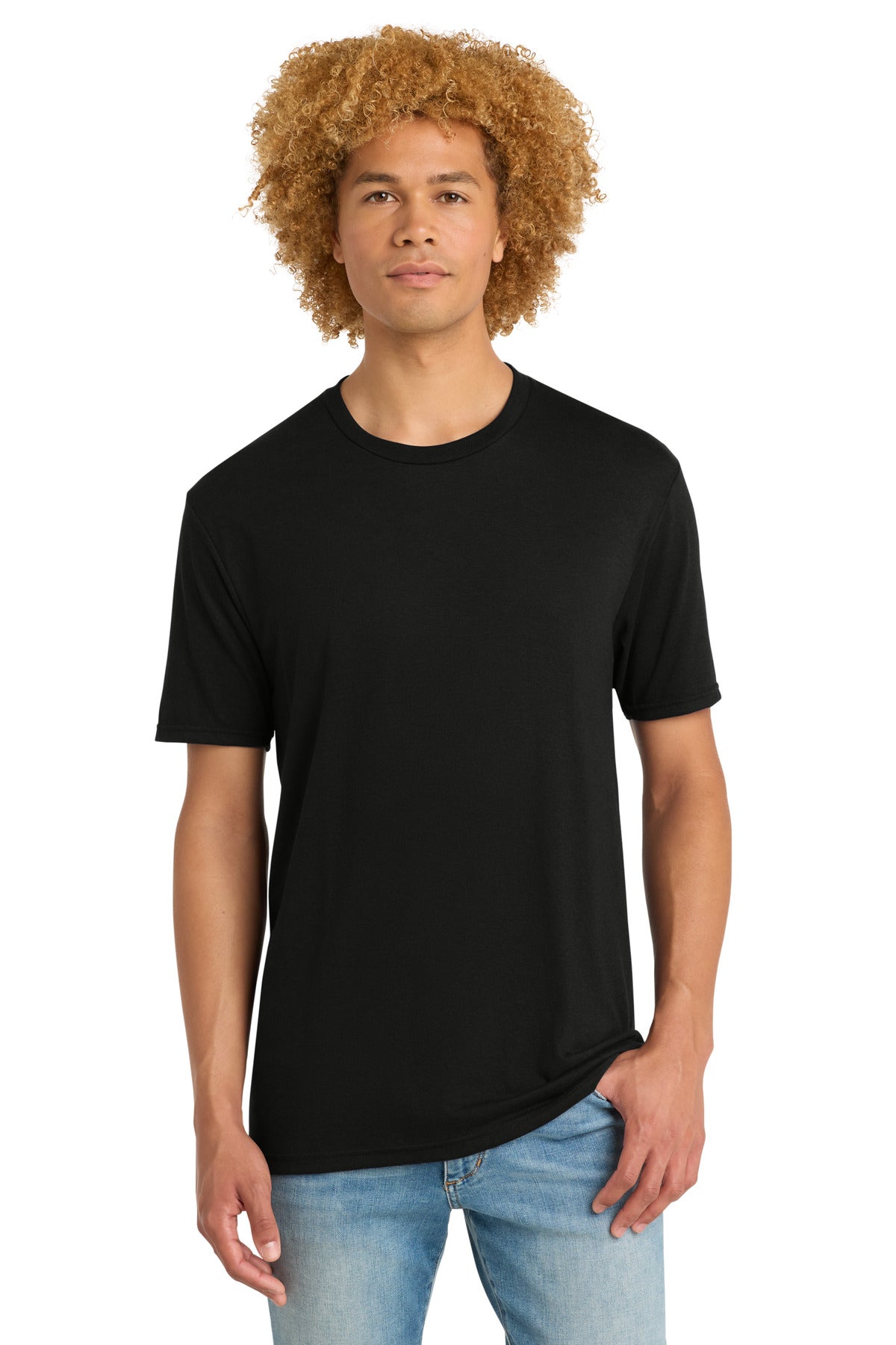 Custom Embroidery or DTF Print - District ® Perfect Tri ® DTG Tee DM130DTG