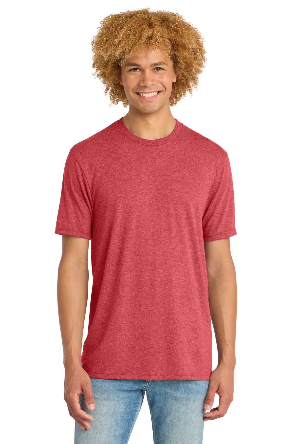 Custom Embroidery or DTF Print - District ® Perfect Tri ® DTG Tee DM130DTG