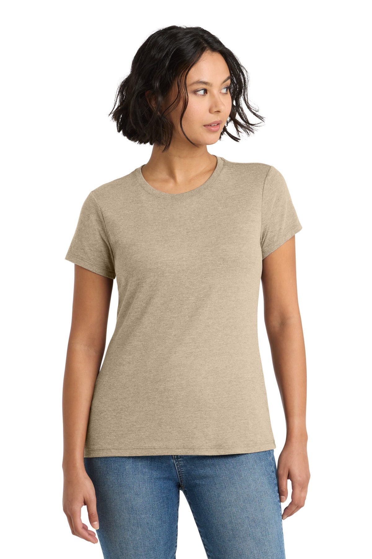 Custom Embroidery or DTF Print - District ® Women's Perfect Tri ® Tee. DM130L