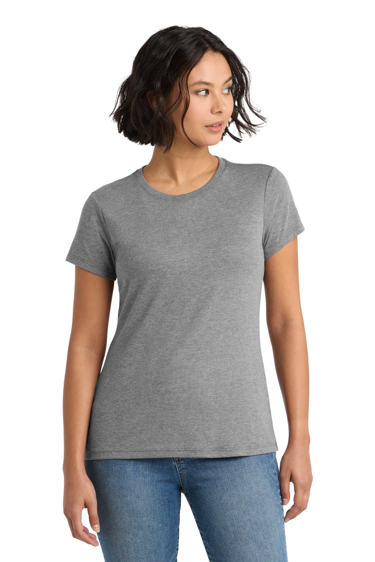 Custom Embroidery or DTF Print - District ® Women's Perfect Tri ® Tee. DM130L