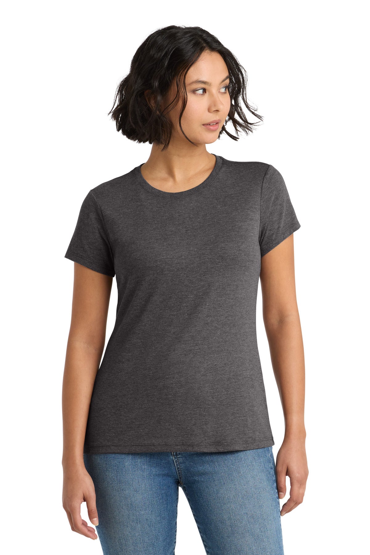 Custom Embroidery or DTF Print - District ® Women's Perfect Tri ® Tee. DM130L
