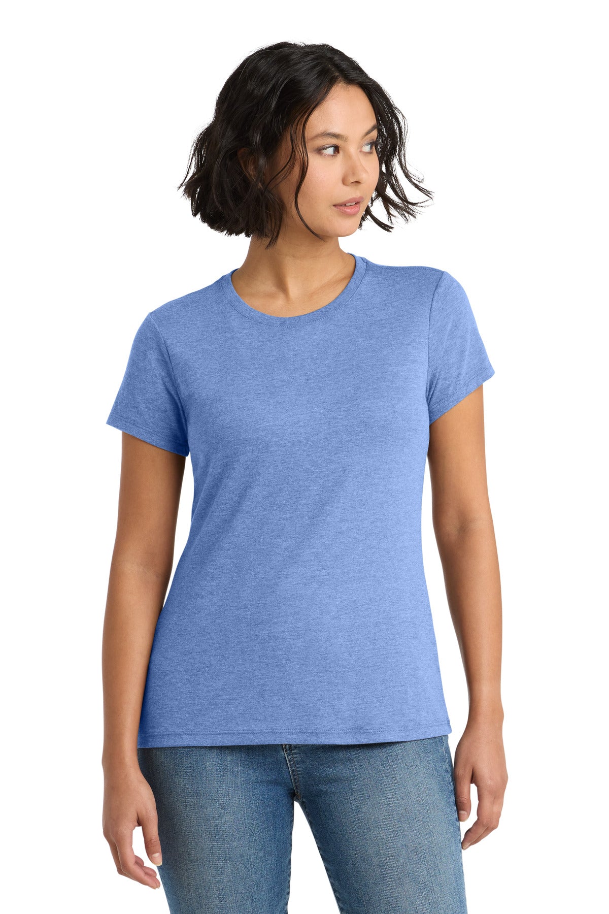 Custom Embroidery or DTF Print - District ® Women's Perfect Tri ® Tee. DM130L